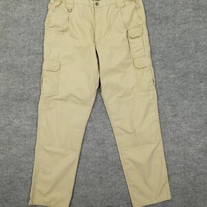 5.11 Tactical Series Pants Mens 38x36 Beige Cargo Tac Lite Pro 74273